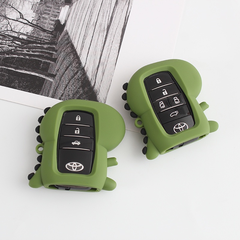 Vỏ Bảo Vệ Chìa Khóa Điều Khiển Từ Xa Cho Xe Hơi Toyota Hilux & Rogue / Revo / New Innova / Fortuner / Alphard / Vellfire Ốp