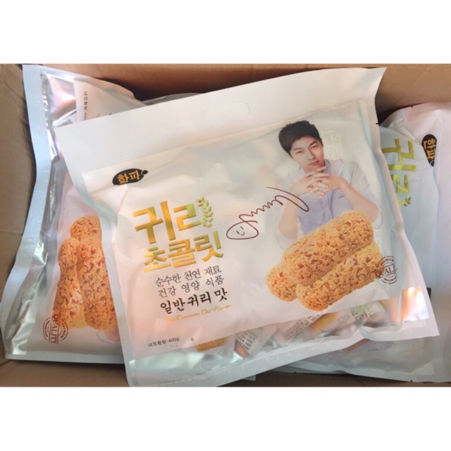 Combo 7 gói bánh yến mạch Hàn Quốc 400gr