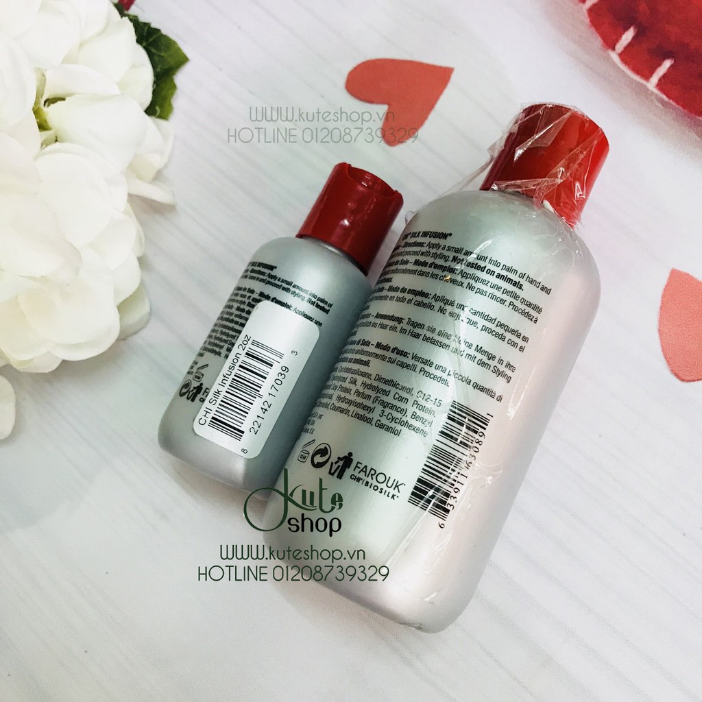 {Hàng Mỹ} Tinh dầu dưỡng tóc CHI Silk Infusion 177ml | BigBuy360 - bigbuy360.vn