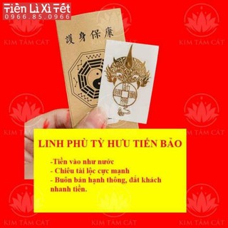 Combo 4 linh phù TÌNH DUYÊN