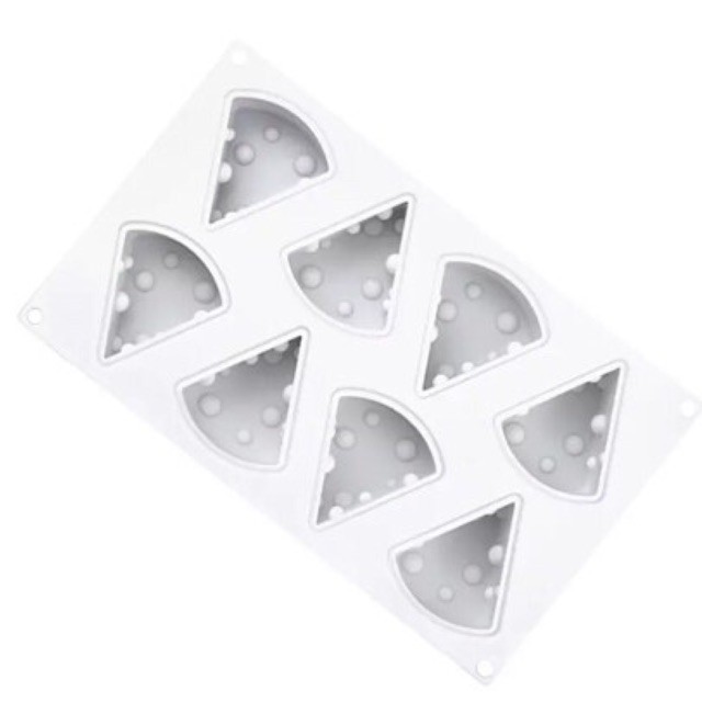 [RẺ VÔ ĐỊCH] Khuôn silicon 4D -8 viên phô mai TÔM &amp; JELLY