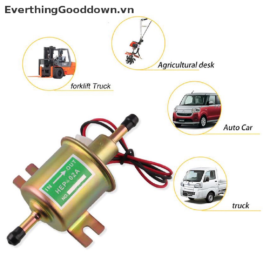 Bơm Nhiên Liệu Điện Tử Áp Suất Thấp HEP-02A 12V