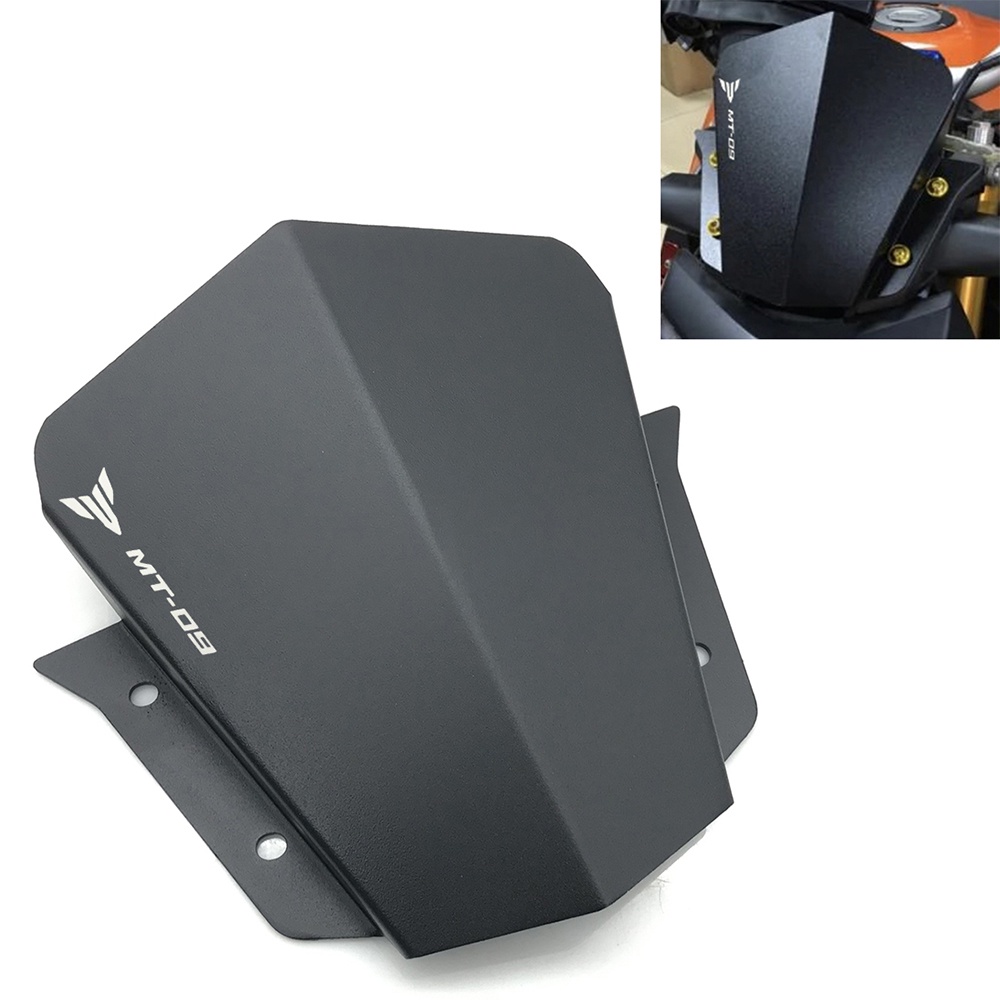 Kính Chắn Gió Bằng Hợp Kim Nhôm Chuyên Dụng Cho Xe Mô Tô Yamaha MT-09 MT09 FZ-09 FZ09 2014-2016