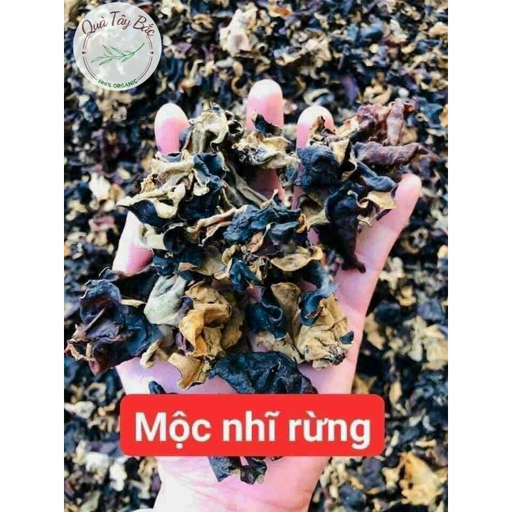 Mộc nhĩ rừng Tây Bắc hàng loại 1, nấm mèo sạch thơm ngon gói 500g