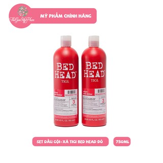 Bộ Dầu Gội và Dầu Xả Tigi Bed Head 750ml + 750ml