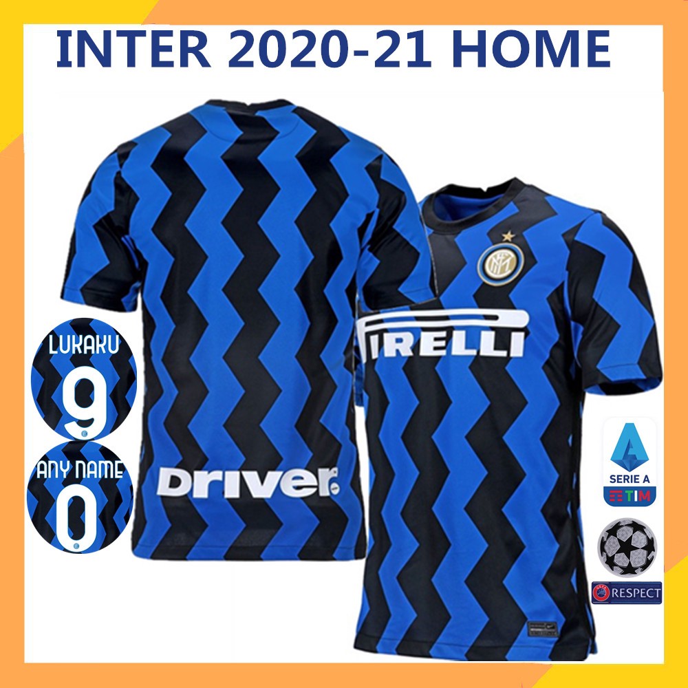 Áo Inter sân nhà Thái Lan AAA 20/21  Size S-XXXL quần áo đá bóng  ྇