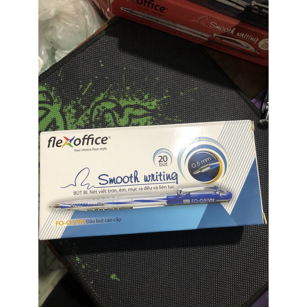 Hộp 20 Chiếc Bút Bi FO-03 Nét 0.5mm