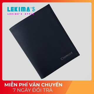 [Chính Hãng - Da Bò Thật 100%] Ví Da Bò Nam Clément Kiểu Đứng [BH 12 tháng - Full Box]