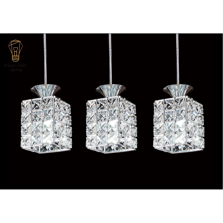 Đèn Thả Trang Trí Pha Lê Cao Cấp Energy Green Lighting SJ-049 Decor Vintage - Phong Cách Bắc Âu