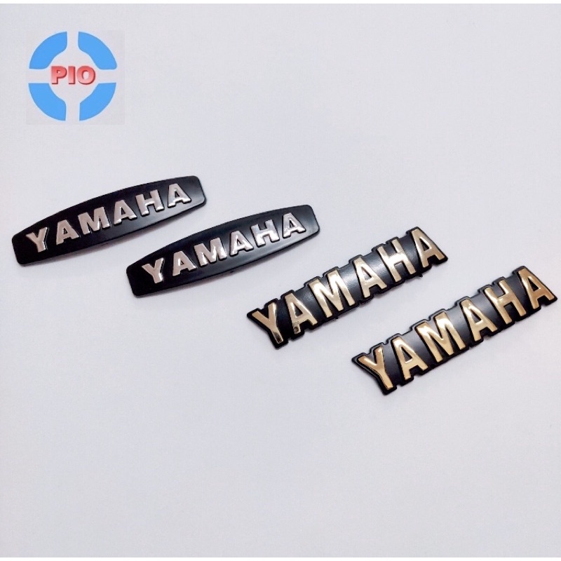 Tem Chữ YAMAHA nổi Trang Trí Xe Máy, Thùng Loa