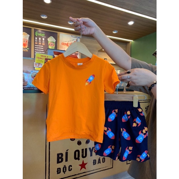 Bộ Cộc Cotton Bé Trai