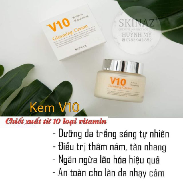 Bộ dưỡng da ban đêm skinaz