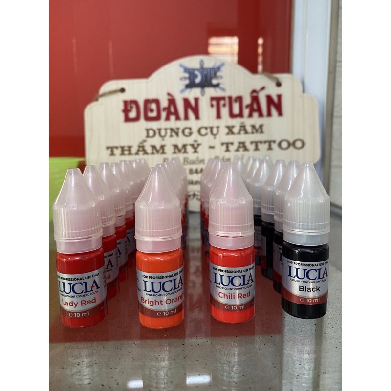 Mực phun xăm Lucia Nhập USA