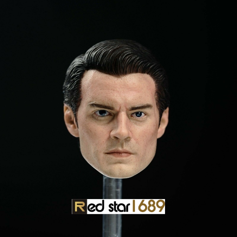 Mô Hình Đầu Nhân Vật Henry Cavill 12" Tỉ Lệ 1/6