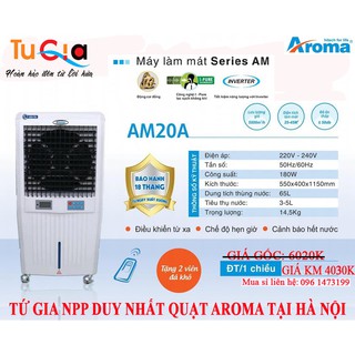 QUẠT ĐIỀU HÒA AROMA AM20A