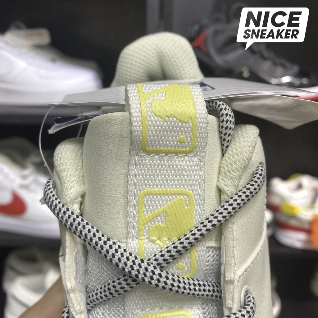 Giày MLB NY trắng chữ vàng - Phiên bản 1:1 chuẩn | Nice Sneaker .