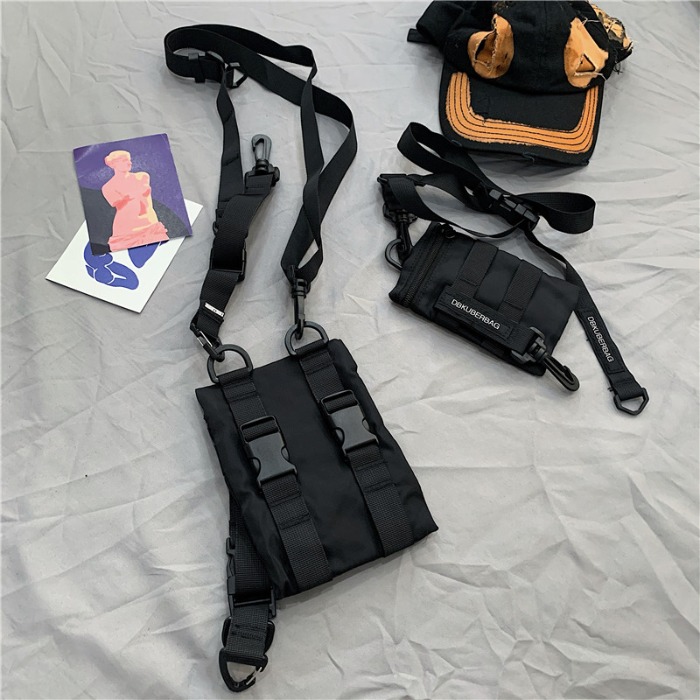 Túi vải đeo chéo kiểu dáng đơn giản cá tính cho nam