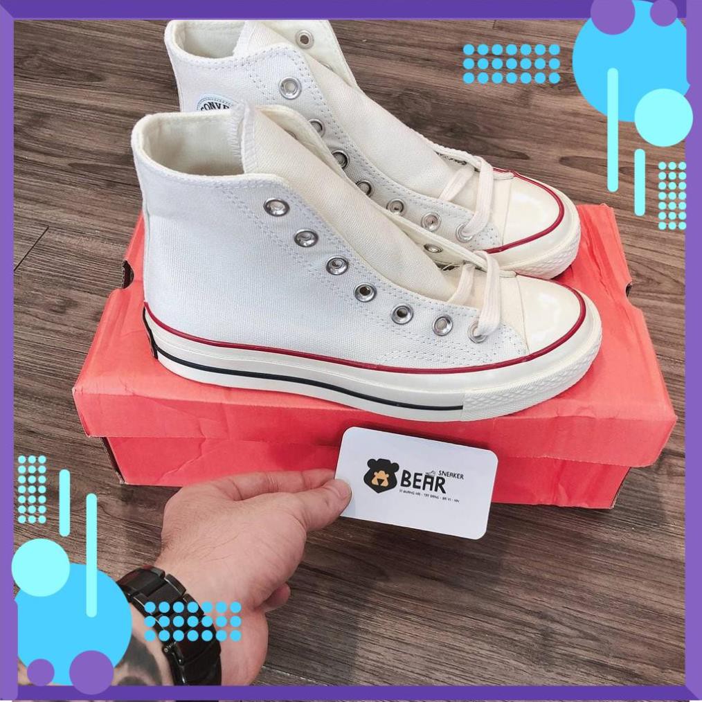 Giày Conversee kem một một [SIÊU ĐẸP- FULL BOX] giày cao cổ nam nữ. | BigBuy360 - bigbuy360.vn