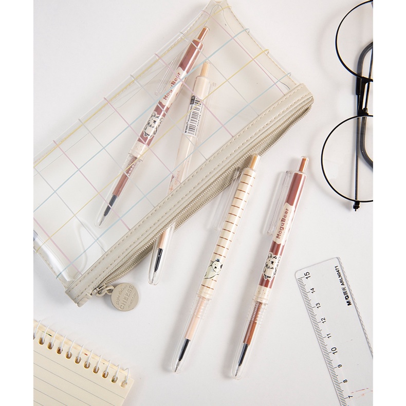 Bút Mực Gel Đen Ngòi 0.5mm Cho Văn Phòng