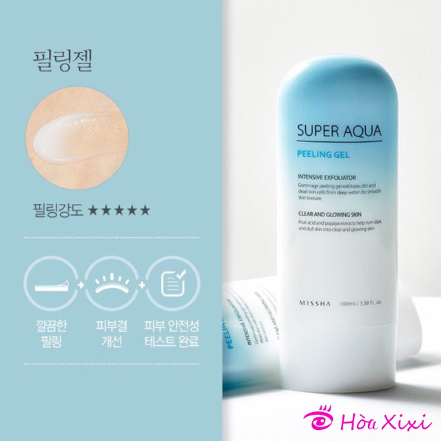 Tẩy da chết Missha Super Aqua Peeling Gel 100ml