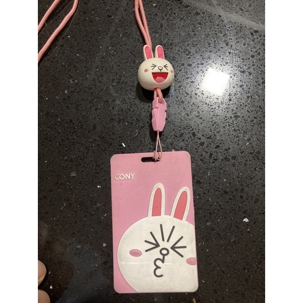 Dây và bao để thẻ hoặc tag vali nhiều mẫu Gấu Thỏ Brown Cony Line