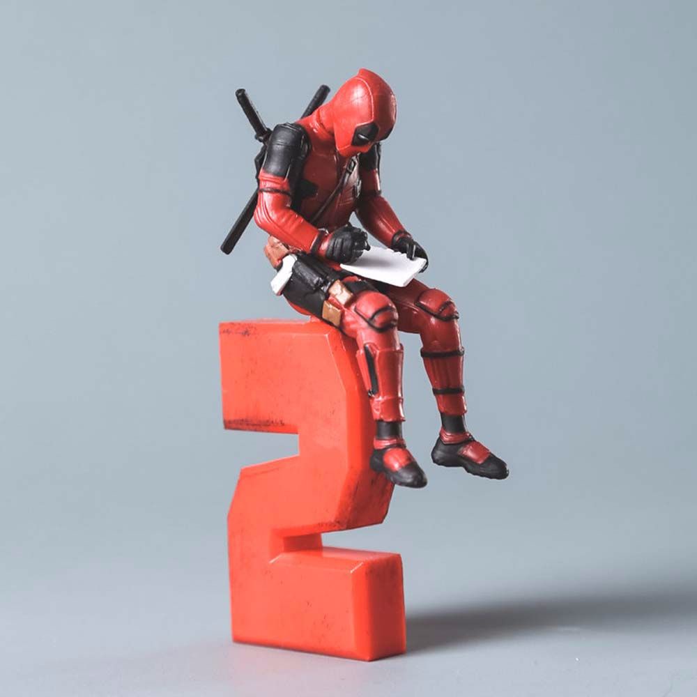 Deadpool figure cartoon Avengers PVC car interior decoration SZjT