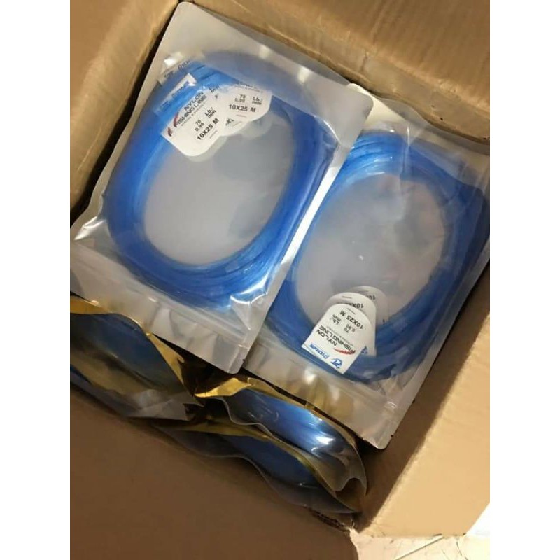 1 cuồn dây cước câu cá 250m dây0.4mm  0.7mm và 0.8mm pioneer