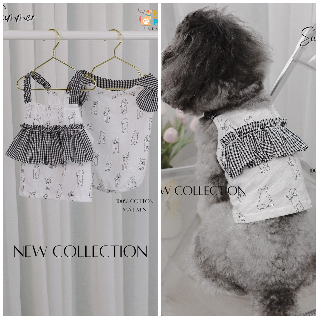 Quần Áo Cho Chó Mèo Quần Áo Thú Cưng Mùa Hè Hàng Thiết Kế Hihapet.