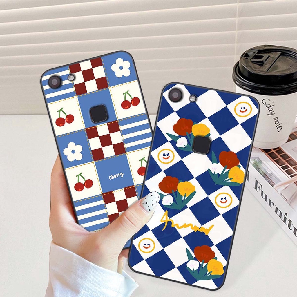 Ốp Vivo V7 / V7 Plus / V7+ họa tiết hoa, gấu thời trang, ốp dẻo bền đẹp