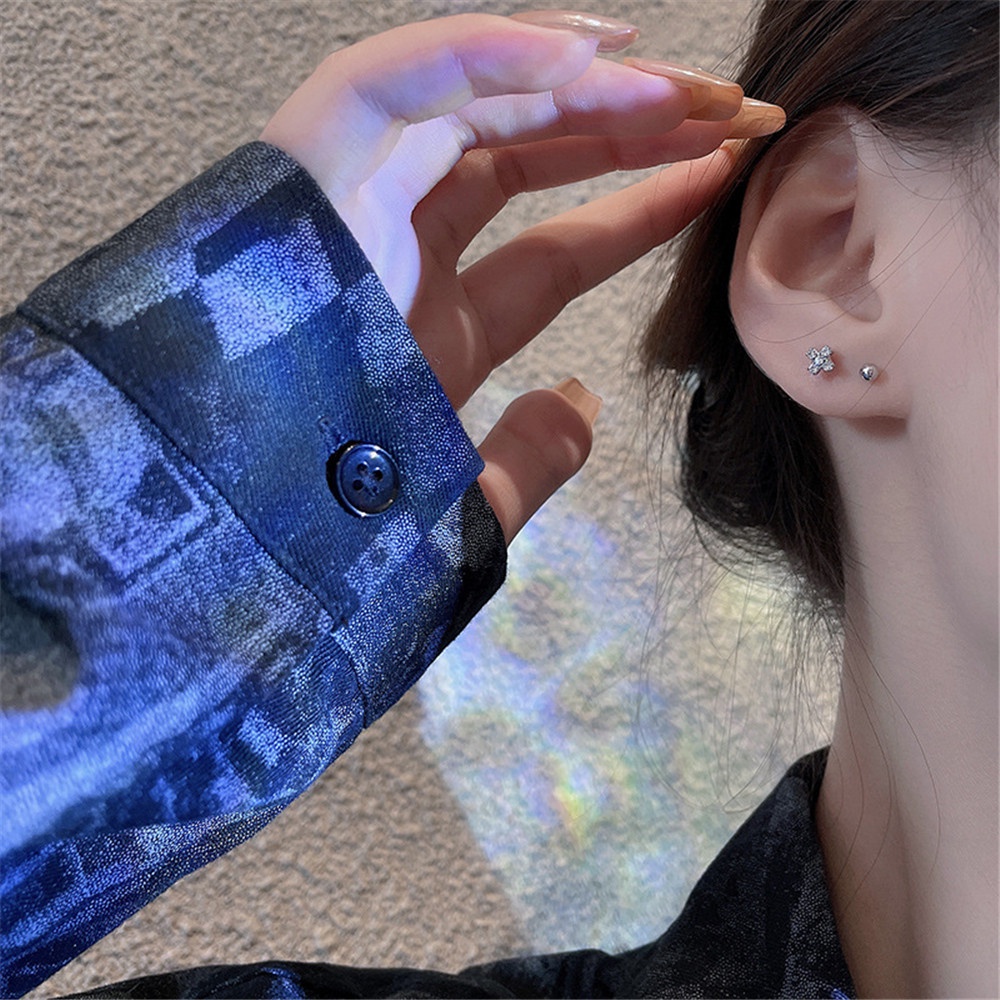 6 Hoa tai hình tròn thay đổi màu sắc độc đáo dành cho nữ