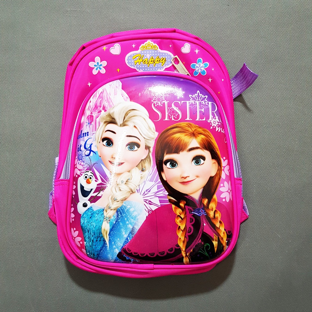 Balo đi học công chúa elsa cho bé gái 3-6 tuổi