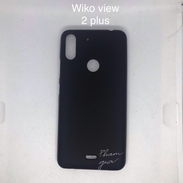 Ốp lưng wiko view 2 plus dẻo đen và ốp hình