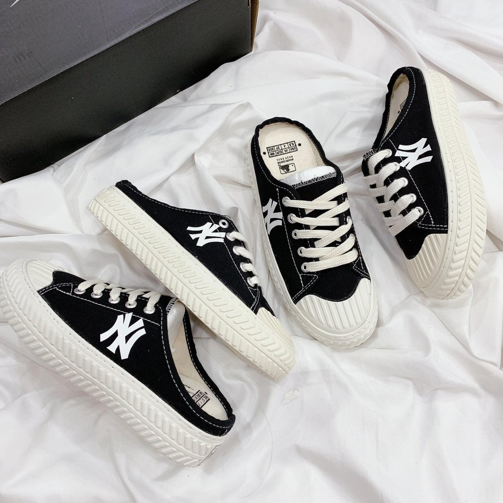 [ full bill + full box ] Giày sneakers Sục Nữ, Giày đạp gót ,Sục 𝐌𝐋𝐁 Mule nowship 1h khu vực hà nội