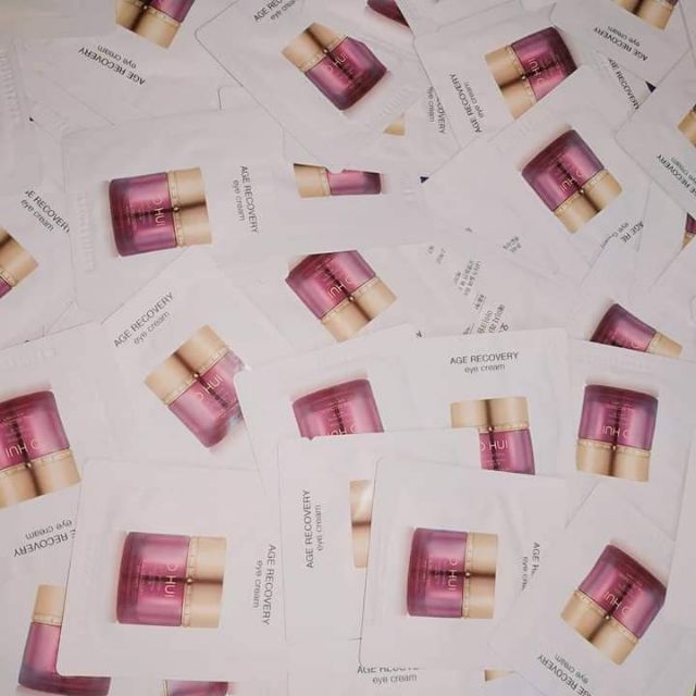 3 GÓI KEM NGĂN NGỪA NẾP NHĂN VÀ LÃO HÓA DA VÙNG MẮT OHUI AGE RECOVERY 2 ML