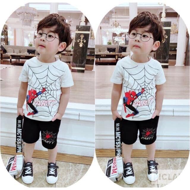 (Xả hàng)Bộ SIÊU NHÂN Nhện Bé Trai