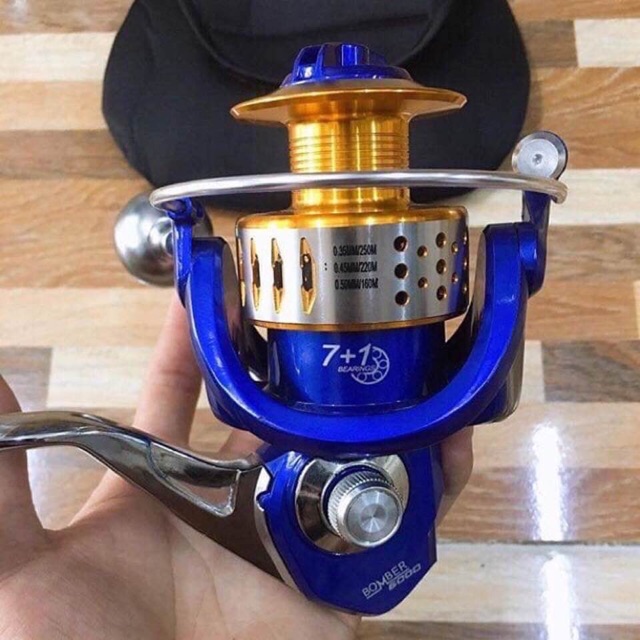 máy câu 6000 RYOKO bomber thái lan máy câu cực khoẻ y hình giá rẻ xả kho