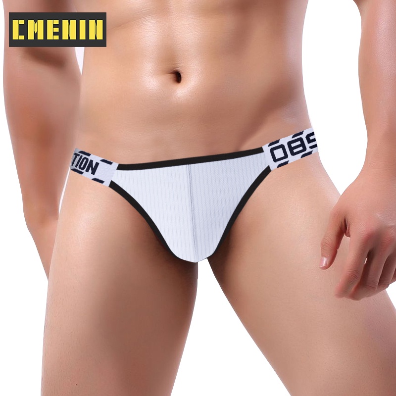 [Cửa Hàng Chính Thức Của Nam Giới] BS3208 Quần Lót Dây Cotton Lưng Thấp Thời Trang Gợi Cảm Cho Nam BS3208