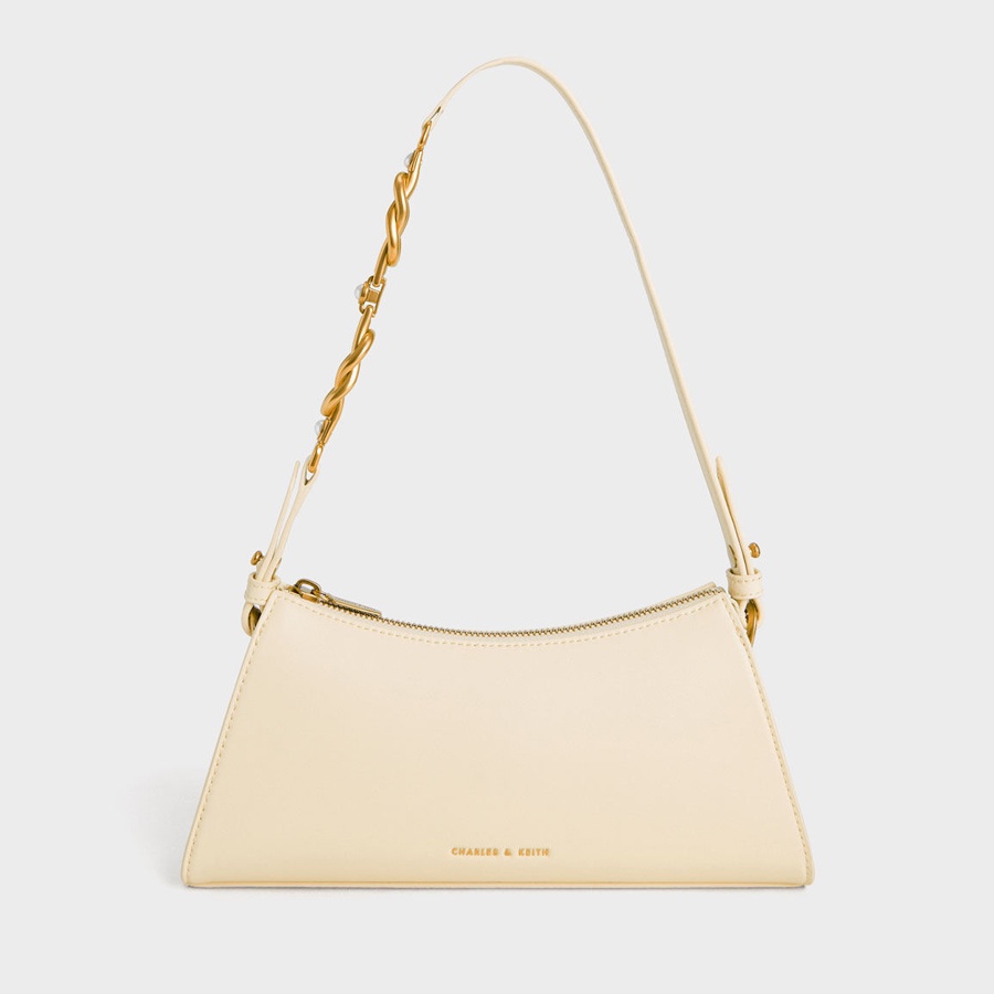 Túi kẹp nách nữ Charles and Keith size 25 mới | Auth - Sing