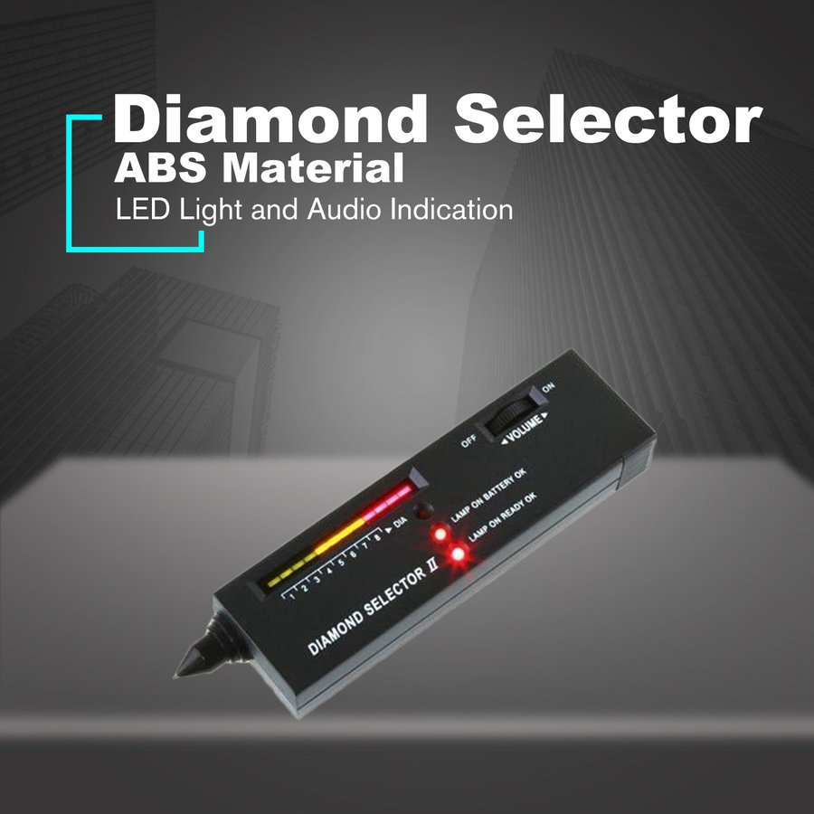 Bút kiểm tra kim cương có đèn LED