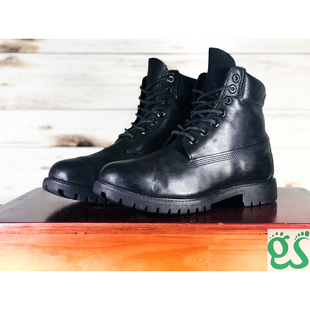 Giày chính hãng 2hand TIMBERLAND 6-INCH PREMIUM BOOTS BLACKS ‣ *