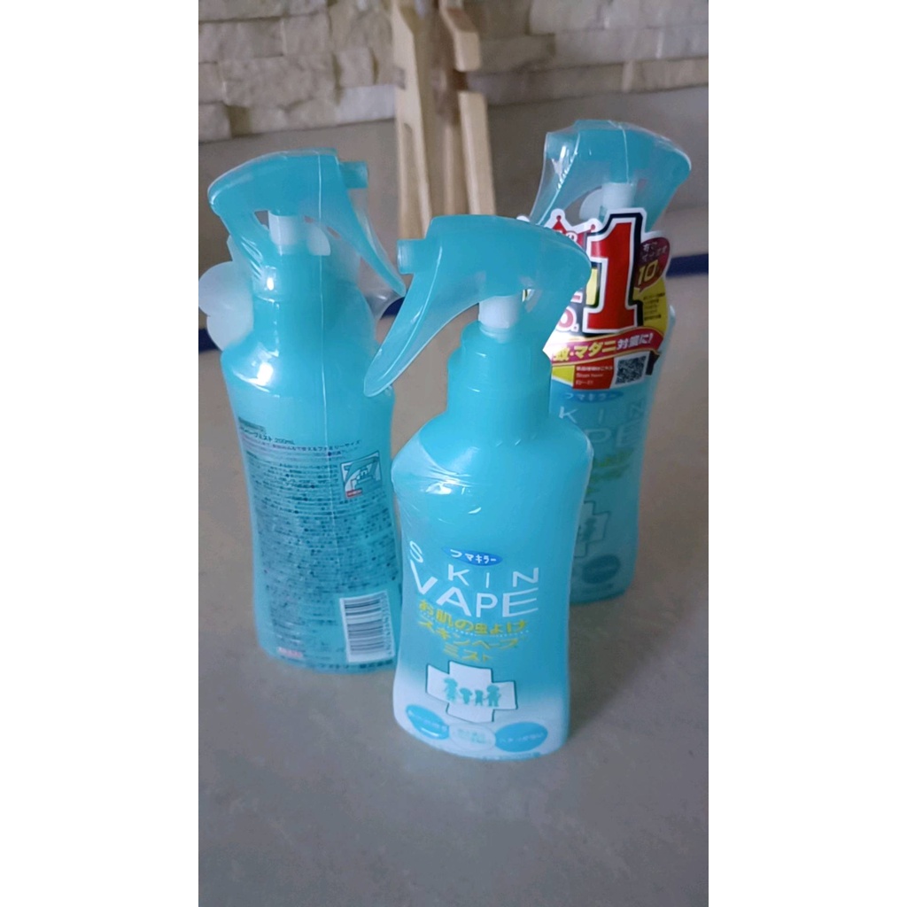 Xịt muỗi và côn trùng Skin Vape 200ml hàng nội địa Nhật an toàn cho bé Rose.beautify