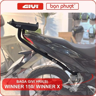Baga Givi Gắn Thùng Sau Givi Cho Winner 150, Winner X V1, V2, V3 - Cảng Trợ Lực GIVI HRX, HRV Winner X/150 - Bạn Phượt