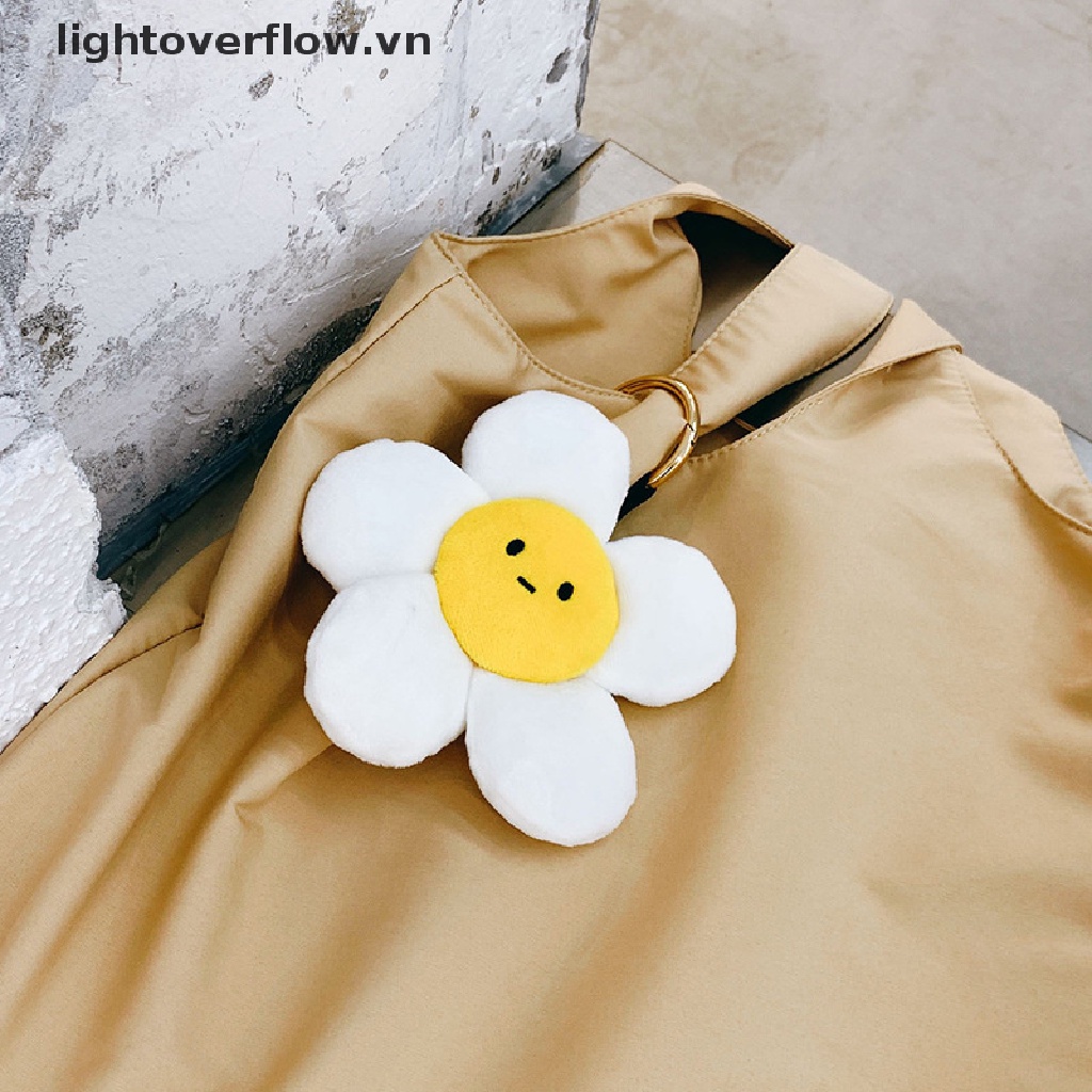 Móc Khóa Hình Hoa Hướng Dương Nhồi Bông Xinh Xắn