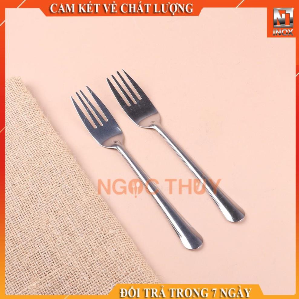 Bộ 10 muỗng soup / nĩa inox sáng bóng