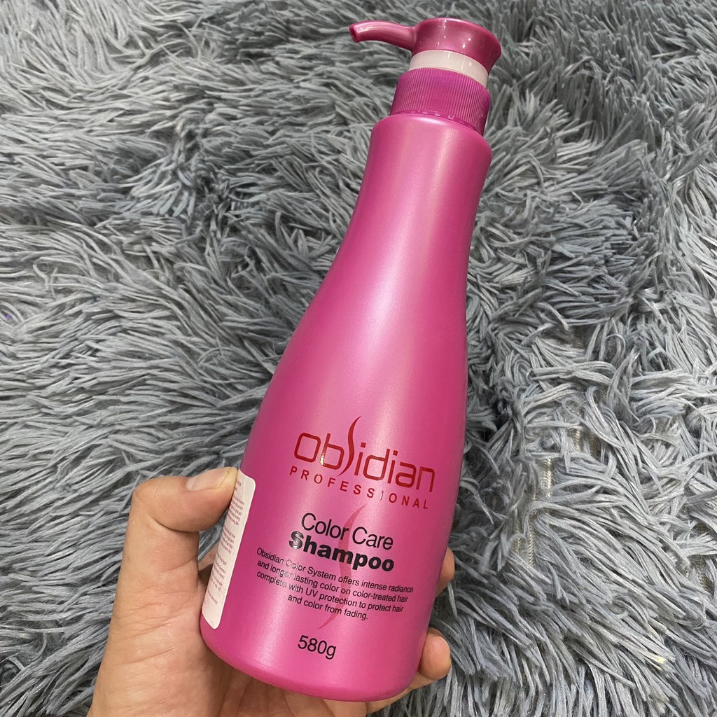 Dầu gội dưỡng màu tóc nhuộm Obsidian Color Care Shampoo 580ml