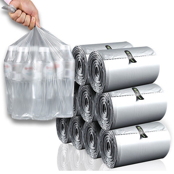Cuộn 110 chiếc túi đựng rác tự tiêu thân thiện với môi trường