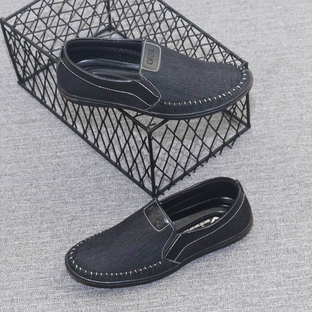 Giày lười vải nan thoáng khí thời trang ORSIL mã MD1