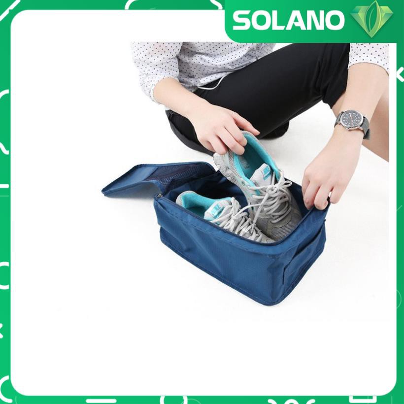 Túi đựng giày thể thao SOLANO đựng giày dép du lịch chống nước chống bụi xếp gọn tiện dụng HG-001199