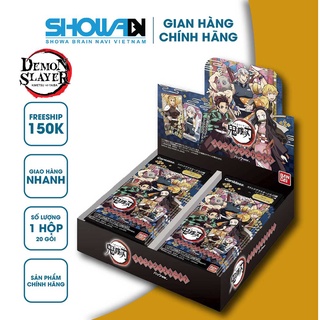 Thanh gươm diệt quỷ, Kimetsu no Yaiba BANDAI, Hộp Thẻ nhân vật Kính màu ghép VOL2, 1 hộp/20 gói