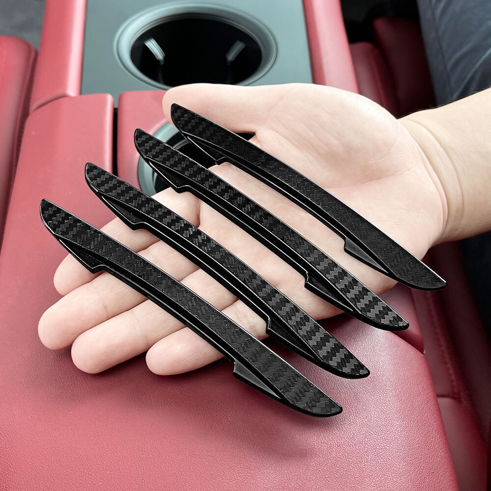 Set 4 miếng dán bảo vệ góc cửa xe ô tô chống trầy cho Fiat Ford Honda Hyundai Geely Great
